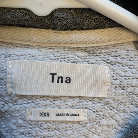 Woman’s TNA Grey Hoodie - Picture 3 of 4